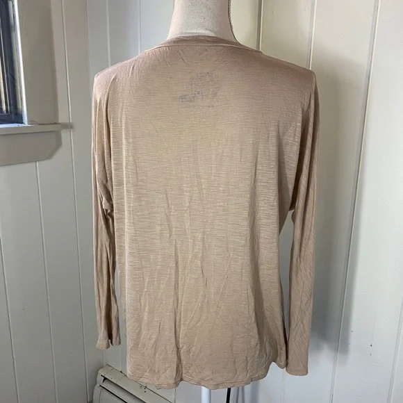 Women’s Blue Life Long Sleeve Top - Picture 2 of 4